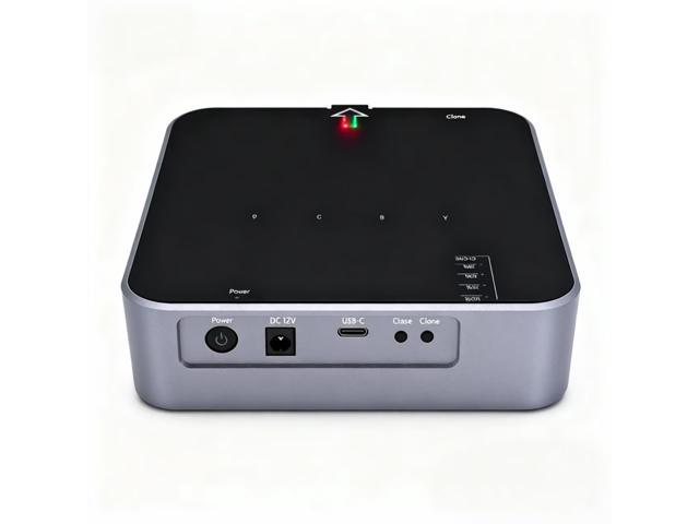 4 Bays USB4.0 (USB-C) 40G Portable NVMe (M Key, B+M Key) / PCIe SSD (2280, 2260, 2242, 2230) Ultra Fast External SSD Docking Station Duplicator...