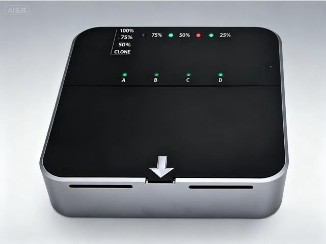 4 Bays USB4.0 (USB-C) 40G Portable NVMe (M Key, B+M Key) / PCIe SSD (2280, 2260, 2242, 2230) Ultra Fast External SSD Docking Station Duplicator...