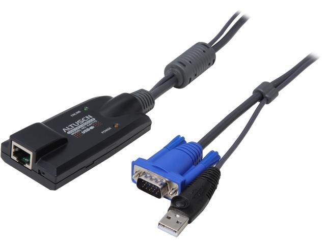 ATEN KA7170 KVM / USB extender- RJ-45 Female Network, Type A Male USB, HD-15 Male VGA - KA7170