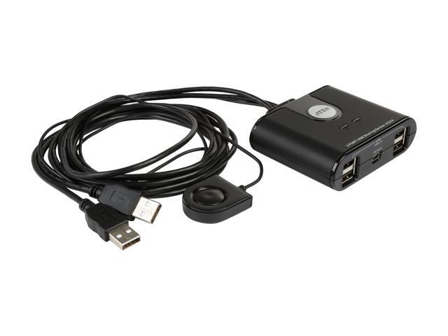 ATEN US224 2-Port USB Peripheral Sharing Device