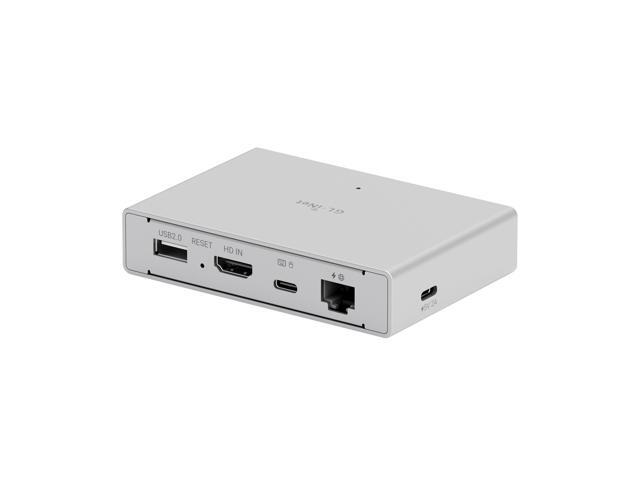 GL.iNet Comet PoE (GL-RM1PE) Remote KVM Control Over Internet - PoE/Type - C Dual Power Option 4K@30Hz,32GB EMMC Tailscale Support for PC Server.