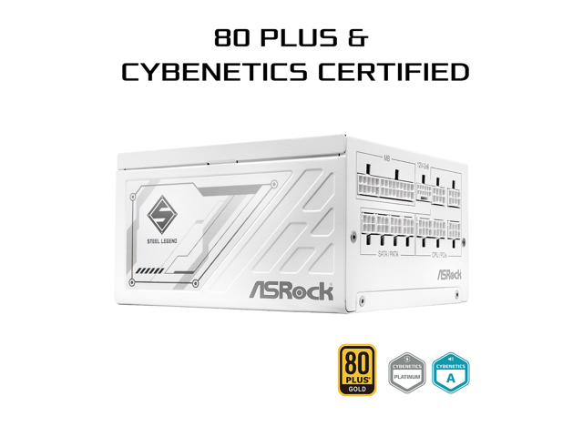 ASRock SL-1000GW Gold 1000W Full Modular Power Supply