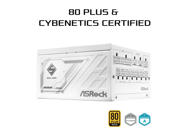 ASRock SL-1200GW Gold 1200W Full Modular Power Supply