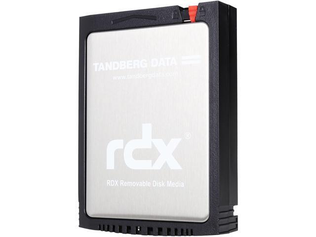 Tandberg 8731-RDX Black RDX Quikstor 2TB External USB Removable Disk Cartridge