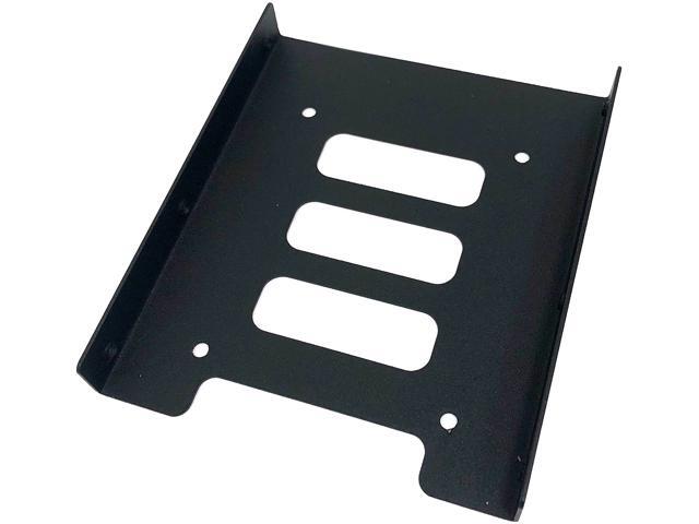 Micro Connectors L02-250 Single 2.5' Metal HDD/SSD Mounting Bracket Kit for 2.5' HDD/SDD to 3.5' drive bay
