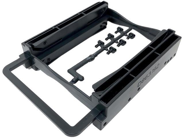 Micro Connectors L02-252A Dual 2.5' Screwless SSD/HDD Mounting Kit for two 2.5' SSD/HDD to 3.5' drive bay