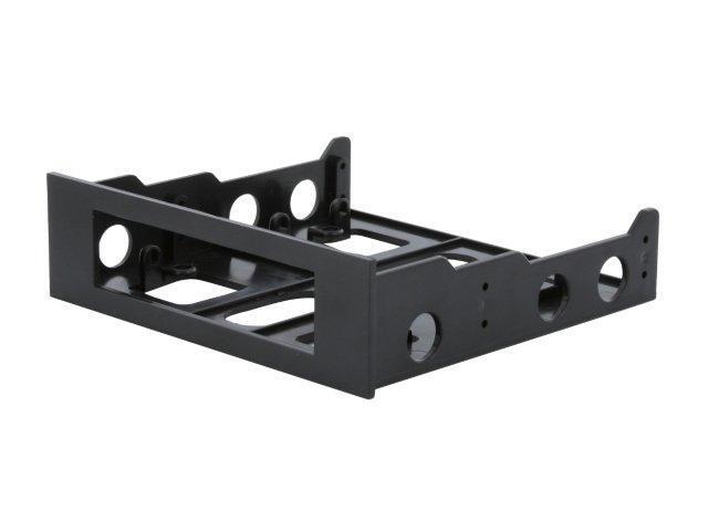 BYTECC Bracket-525 3.5' Drive/Device Transfer Bracket For 5.25' Drive Bay (Black)