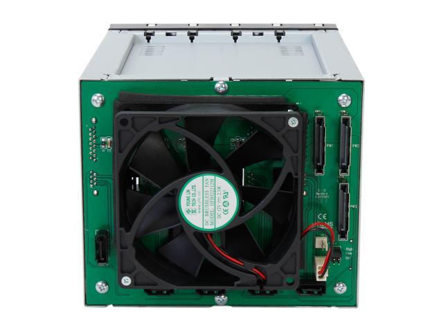 Icy Dock MB155SP-B 5x3.5' in 3x5.25' Hot Swap SATA HDD Cage FatCage