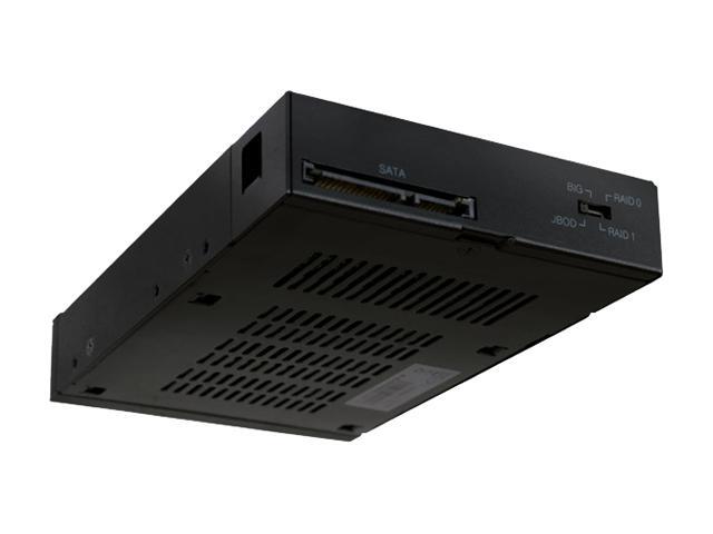 ICY DOCK Dual Bay RAID 2.5 SATA HDD SSD Hot Swap Mobile Rack Backplane Cage for 3.5 Drive Bay - ToughArmor MB992SKR-B