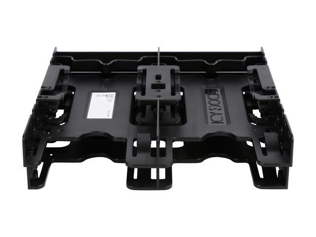 ICY DOCK 4 x 2.5' HDD / SSD Bracket Mount Kit Adapter for 5.25" Drive Bay - FLEX-FIT Quattro MB344SP