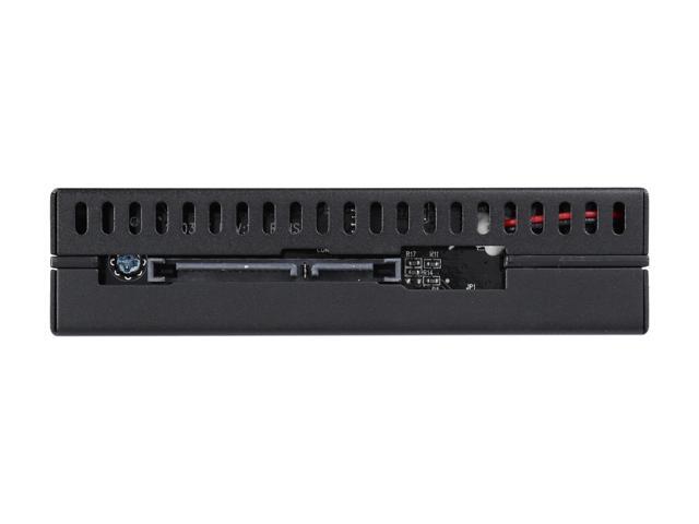 ICY DOCK MB521SP-B flexiDOCK 2.5" SSD Dock Trayless Hot-Swap SATA Mobile Rack for Ext 3.5' Bay