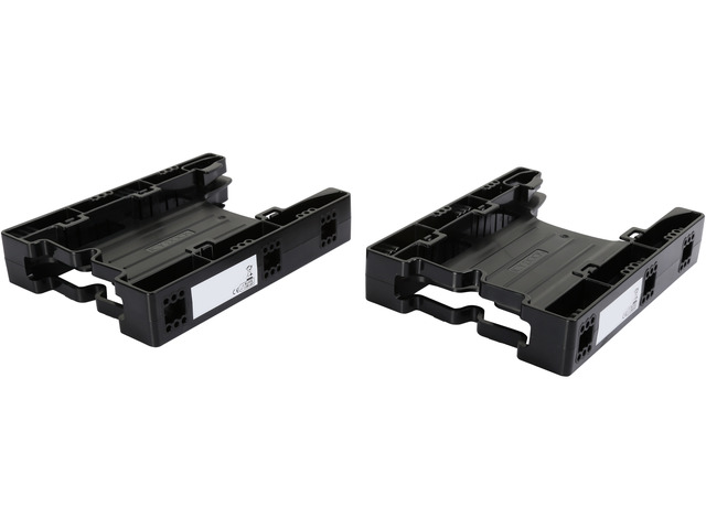 ICY DOCK MB290SP-B DUAL EZ-Fit Lite 2 x 2.5' to 3.5' Drive Bay SATA/IDE SSD/HDD Mounting Kit / Bracket / Adapter
