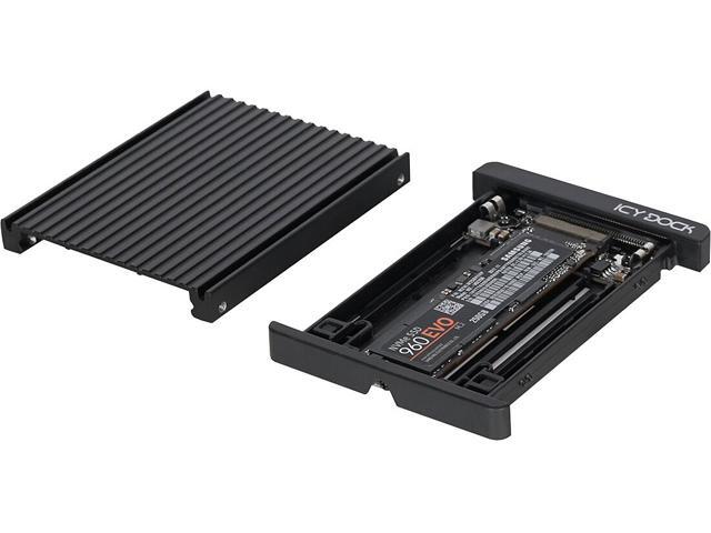 Icy Dock MB705M2P-B NVMe M.2 SSD to 2.5' NVMe U.2 SSD Converter Adapter EZConvert