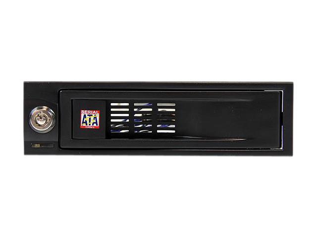 StarTech. com HSB100SATBK 5.25in Trayless Hot Swap Mobile Rack for 3.5in Hard Drive - Internal SATA Backplane Enclosure