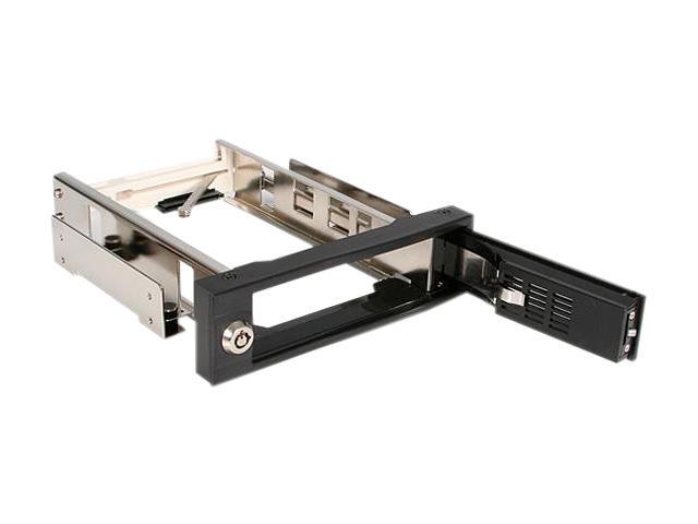 StarTech. com HSB100SATBK 5.25in Trayless Hot Swap Mobile Rack for 3.5in Hard Drive - Internal SATA Backplane Enclosure