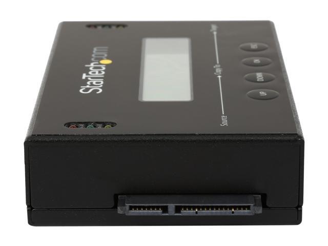 StarTech. com SATDUP11 Black Standalone 2.5 / 3.5' SATA Hard Drive Duplicator and Eraser