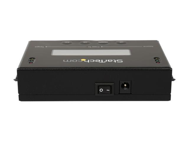 StarTech. com SATDUP11 Black Standalone 2.5 / 3.5' SATA Hard Drive Duplicator and Eraser