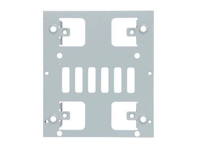 StarTech. com BRACKET25X2 Dual 2.5" to 3.5' Hard Drive Bay Mounting Bracket - 2.5' to 3.5' HDD / SSD Mounting Bracket w/ SATA Power and Data cabling