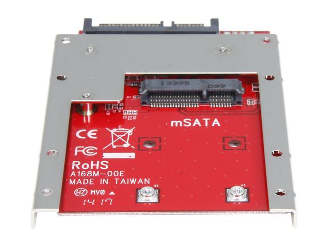 StarTech. com SAT32MSAT257 mSATA SSD to 2.5in SATA Adapter Converter
