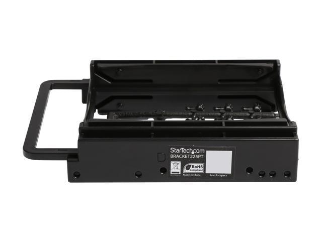 StarTech. com BRACKET225PT Dual 2.5' SSD/HDD Mounting Bracket for 3.5" Drive Bay - Tool-Less Installation