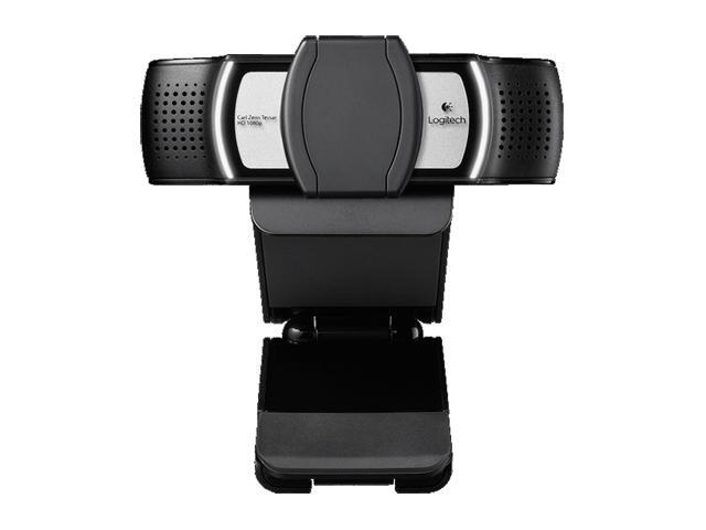 Logitech - Pro Webcam Full HD 1080 for Laptops with Ultra Wide Angle - Black - image 2