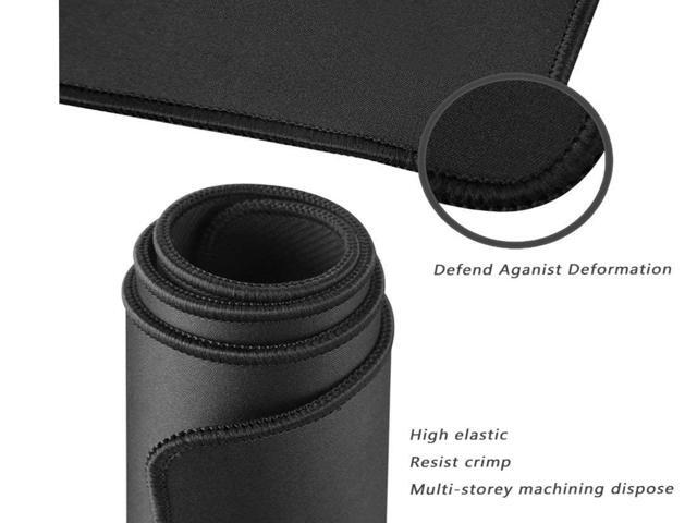 Bailink Extended Gaming Mouse Pad with Stitched Edges, Large Mousepad with Premium-Textured Cloth, Non-Slip Rubber Base, Waterproof Keyboard Pad,...