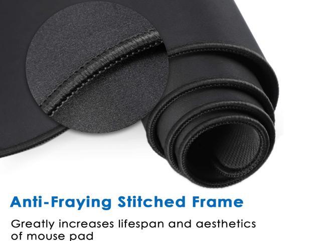 Bailink Extended Gaming Mouse Pad with Stitched Edges, Large Mousepad with Premium-Textured Cloth, Non-Slip Rubber Base, Waterproof Keyboard Pad,...