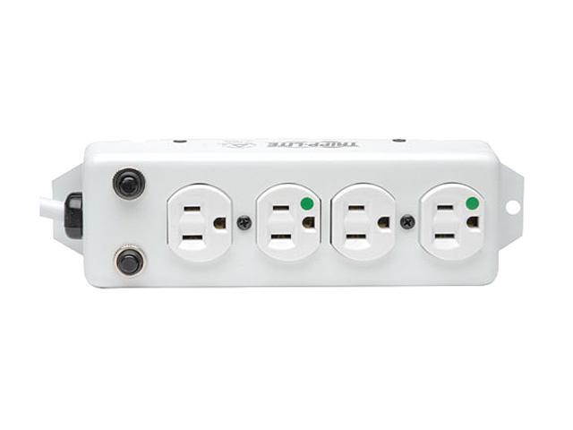 Tripp Lite Medical-Grade Power Strip with 4 15A Hospital-Grade Outlets, 2 ft. Cord, For Patient-Care Vicinity - UL 1363A (PS-402-HG-OEM)