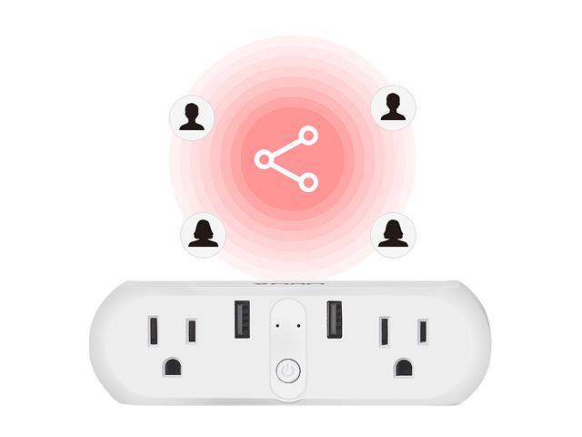 XODO WP3 2 Pack WiFi Smart Home Outlet, Smart Plug, App Controlled, Voice Controlled, Works with Alexa and Google Home Assistant