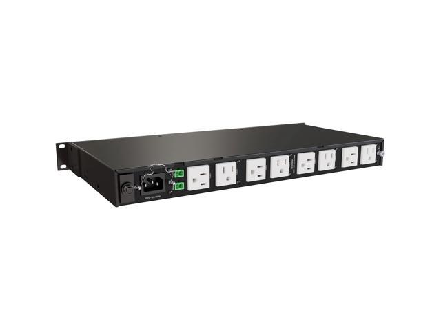 Middle Atlantic NEXSYS Rack Mounted Power Distribution Unit - 15 Amp, 9 Outlet - 1U - 120 VAC - NEMA 5-15R - 3 stages of surge protection - PDX-915R