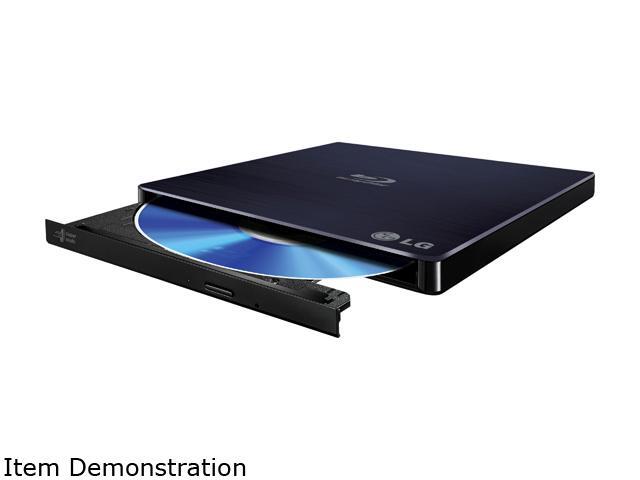 LG WP50NB40 LG WP50NB40 External Blu-ray Writer - Black - BD-R/RE Support - 24x CD Read/24x CD Write/16x CD Rewrite - 6x BD Read/6x BD Write/2x BD.