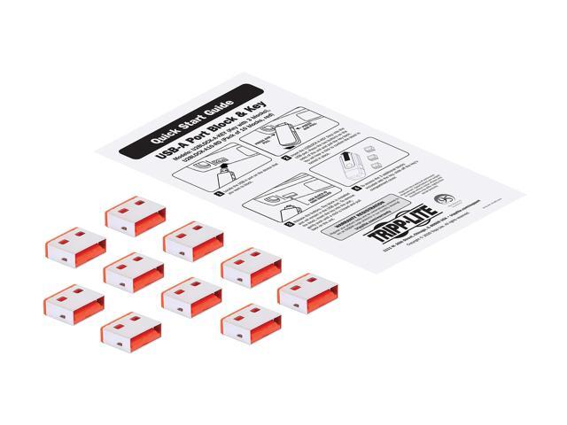 Tripp Lite Type-a Port Blockers Red 10 Pack - Port Blocker - Red - Taa Compliant - image 3