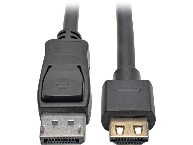 Tripp Lite P582-006-HD-V4A DisplayPort/HDMI Audio/Video Cable - 6 ft DisplayPort/HDMI A/V Cable for Monitor, Audio/Video Device, TV, Projector,. photo