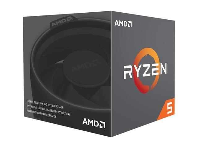 AMD Ryzen 5 2nd Gen - RYZEN 5 2600 Pinnacle Ridge (Zen+) 6-Core 3.4 GHz (3.9 GHz Max Boost) Socket AM4 65W YD2600BBAFBOX Desktop Processor