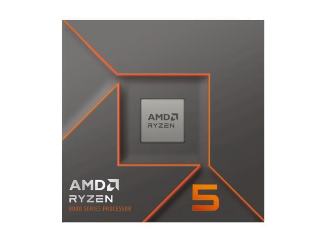 AMD Ryzen 5 8400F (4.2 GHz) - Ryzen 5 8000 Series 6-Core/ 12-Threads, Socket AM5, 65W Processor - 100-100001591BOX