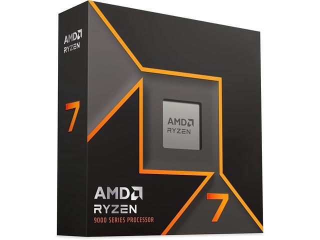 AMD - Ryzen 7 9700X 8-Core - 16-Thread 3.8 GHz (5.5 GHz Max Boost) Socket AM5 65W Unlocked Desktop Processor - Silver - image 4