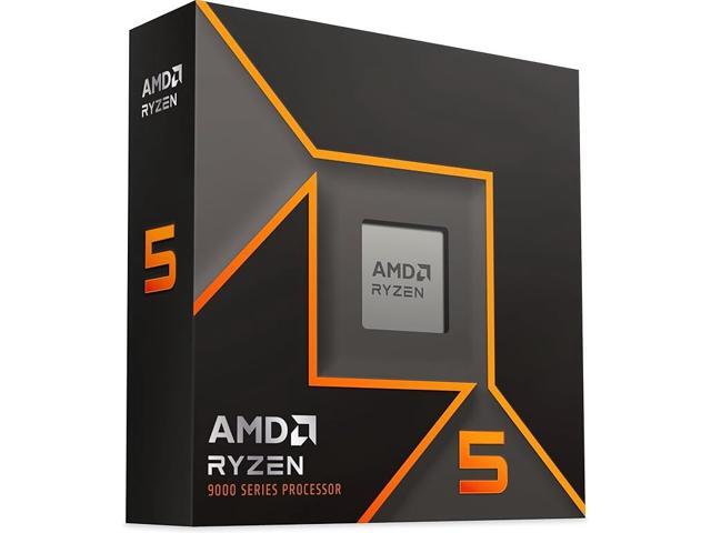 AMD - Ryzen 5 9600X 6-Core - 12-Thread 3.9 GHz (5.4 GHz Max Boost) Socket AM5 65W Unlocked Desktop Processor - Silver - image 4