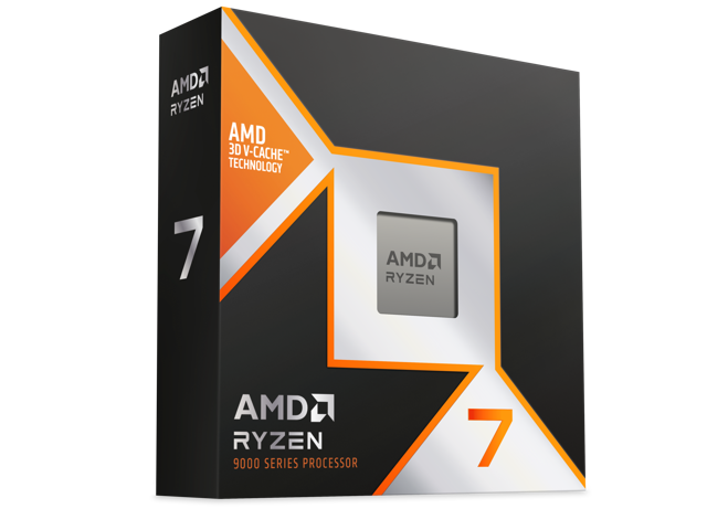 AMD - Ryzen 7 9800X3D 8-Core - 16-Thread 4.7 GHz (5.2 GHz Max Boost) Socket AM5 120W Unlocked Desktop Processor - Silver - image 3