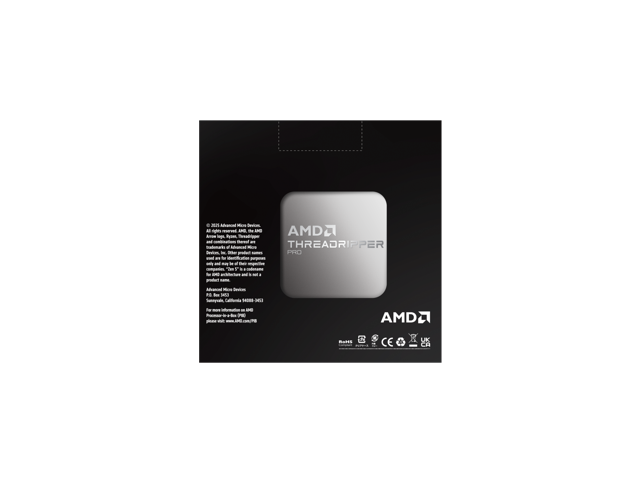 AMD Ryzen Threadripper PRO 9975WX - Ryzen Threadripper PRO 9000 WX-Series Shimada Peak 32-Core 4.0 GHz Socket sTR5 350W None Integrated Graphics...
