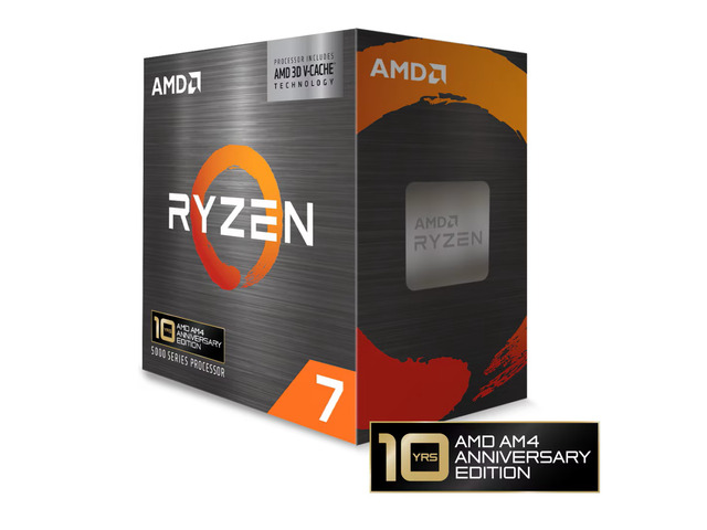AMD Ryzen 7 5800X3D 10th Anniversary Edition product image on Newegg