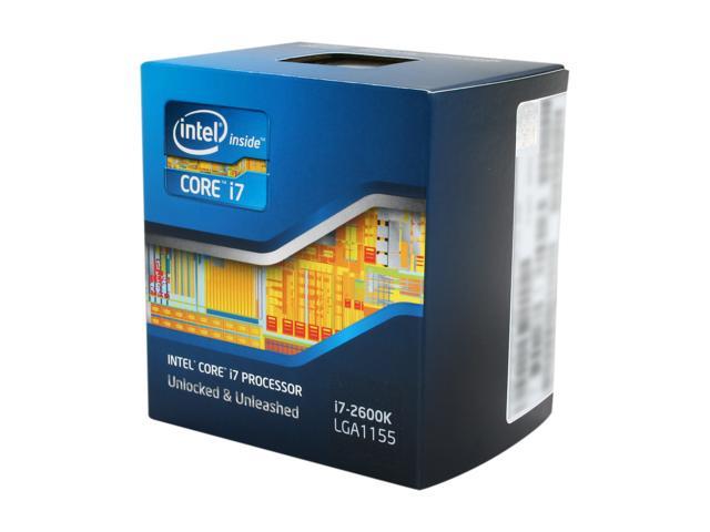 Intel Core i7-2600K - Core i7 2nd Gen Sandy Bridge Quad-Core 3.4GHz (3.8GHz Turbo Boost) LGA 1155 95W Intel HD Graphics 3000 Desktop Processor.