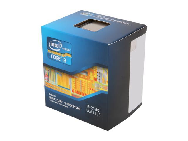 Intel Core i3-2130 - Core i3 2nd Gen Sandy Bridge Dual-Core 3.4 GHz LGA 1155 65W Intel HD Graphics 2000 Desktop Processor - BX80623I32130