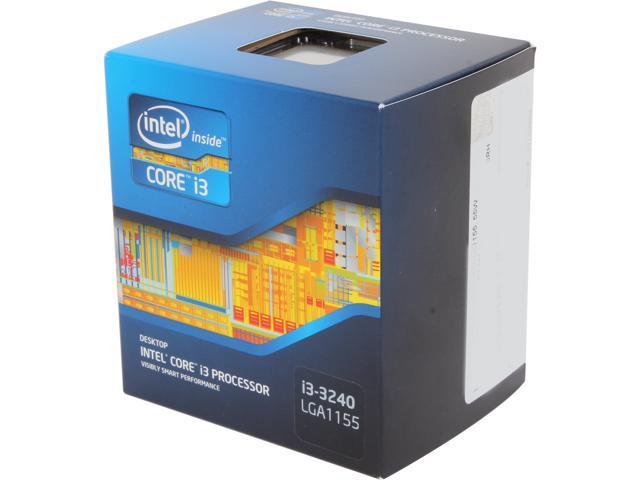 Intel Core i3-3240 - Core i3 3rd Gen Ivy Bridge Dual-Core 3.4 GHz LGA 1155 55W Intel HD Graphics 2500 Desktop Processor