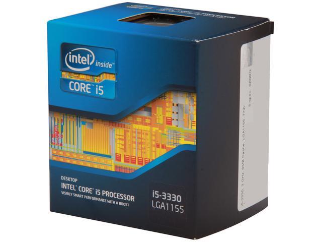 Intel Core i5-3340S - Core i5 3rd Gen Ivy Bridge Quad-Core 2.8GHz (3.3GHz Turbo) LGA 1155 65W Intel HD Graphics Desktop Processor - BX80637I53340S
