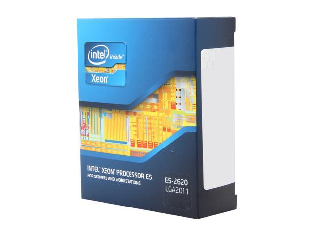 Intel Xeon E5-2620 2.0GHz (2.5GHz Turbo Boost) LGA 2011 95W BX80621E52620 Server Processor
