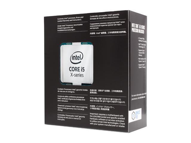 Intel Core i5 X-Series - Core i5-7640X Kaby Lake-X Quad-Core 4.0 GHz LGA 2066 112W BX80677I57640X Desktop Processor