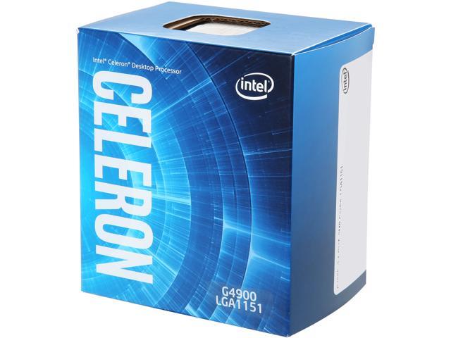 Intel Celeron G4900 Coffee Lake Dual-Core 3.1 GHz LGA 1151 (300 Series) 54W BX80684G4900 Desktop Processor Intel UHD Graphics 610