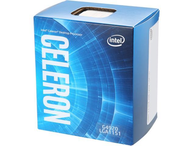 Intel Celeron G4920 Coffee Lake Dual-Core 3.2 GHz LGA 1151 (300 Series) 54W BX80684G4920 Desktop Processor Intel UHD Graphics 610