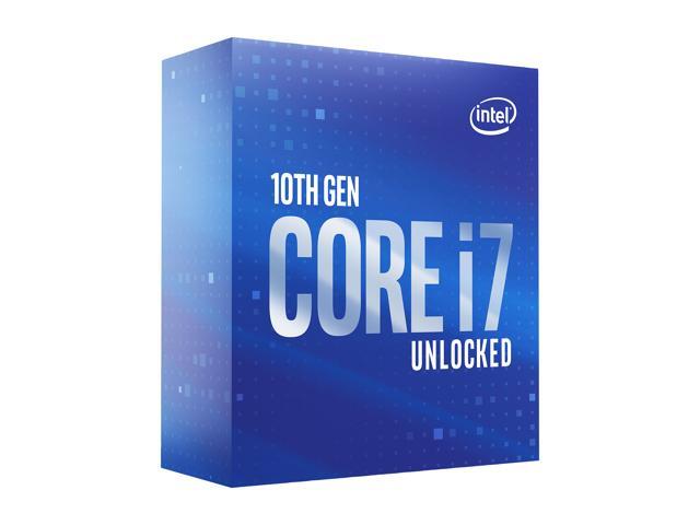 Intel Core i7 10th Gen - Core i7-10700K Comet Lake 8-Core 3.8 GHz LGA 1200 125W Desktop Processor w/ Intel UHD Graphics 630