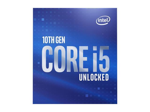 Intel Core i5-10600K - Core i5 10th Gen Comet Lake 6-Core 4.1 GHz LGA 1200 125W Intel UHD Graphics 630 Desktop CPU Processor - BX8070110600K